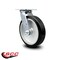 Service Caster 8 Inch Rubber on Aluminum Wheel Swivel Caster with Roller Bearing SCC-30CS820-RAR - alternate 6